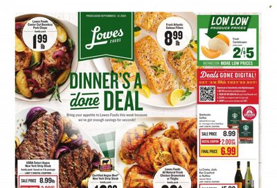 Lowes Foods (NC, SC) Weekly Ad Flyer Specials September 6 to September 12, 2023