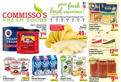 Commisso's Fresh Foods Flyer September 8 to 14