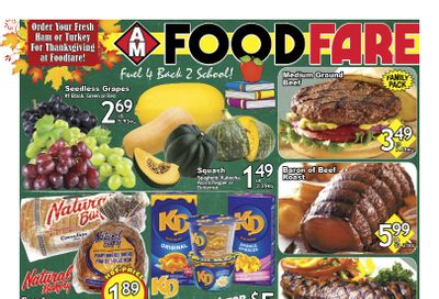 Food Fare Flyer September 9 to 15