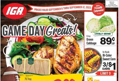 IGA (IN) Weekly Ad Flyer Specials September 6 to September 12, 2023