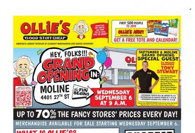 Ollie's Bargain Outlet Weekly Ad Flyer Specials September 6 to September 13, 2023