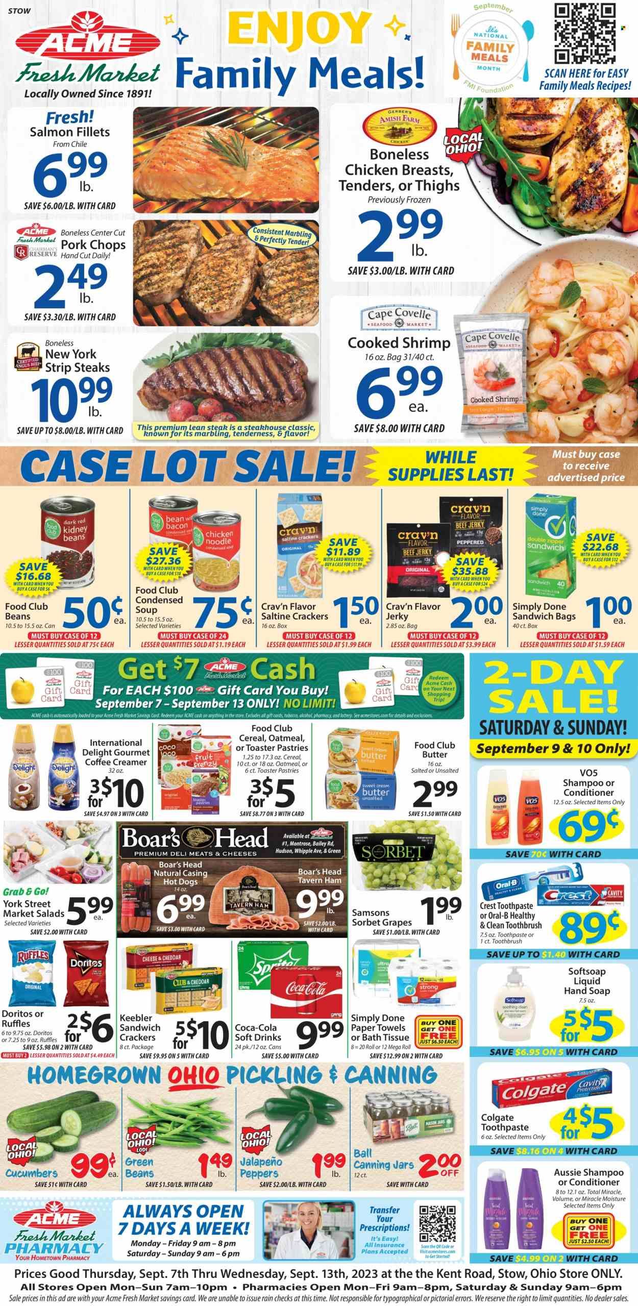 ACME Fresh Market (OH) Weekly Ad Flyer Specials September 7 to September 13, 2023