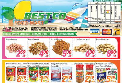 BestCo Food Mart (Etobicoke) Flyer September 8 to 14