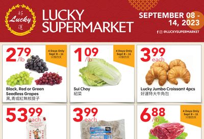 Lucky Supermarket (Edmonton) Flyer September 8 to 14