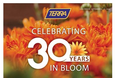Terra Greenhouses Flyer September 8 to 14