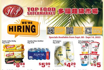 Top Food Supermarket Flyer September 8 to 14