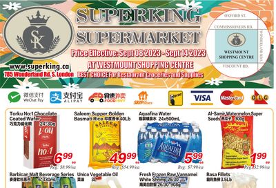 Superking Supermarket (London) Flyer September 8 to 14