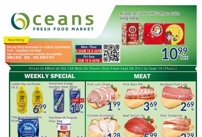 Oceans Fresh Food Market (West Dr., Brampton) Flyer September 8 to 14
