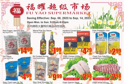 Fu Yao Supermarket Flyer September 8 to 14