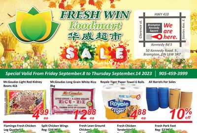 Fresh Win Foodmart Flyer September 8 to 14