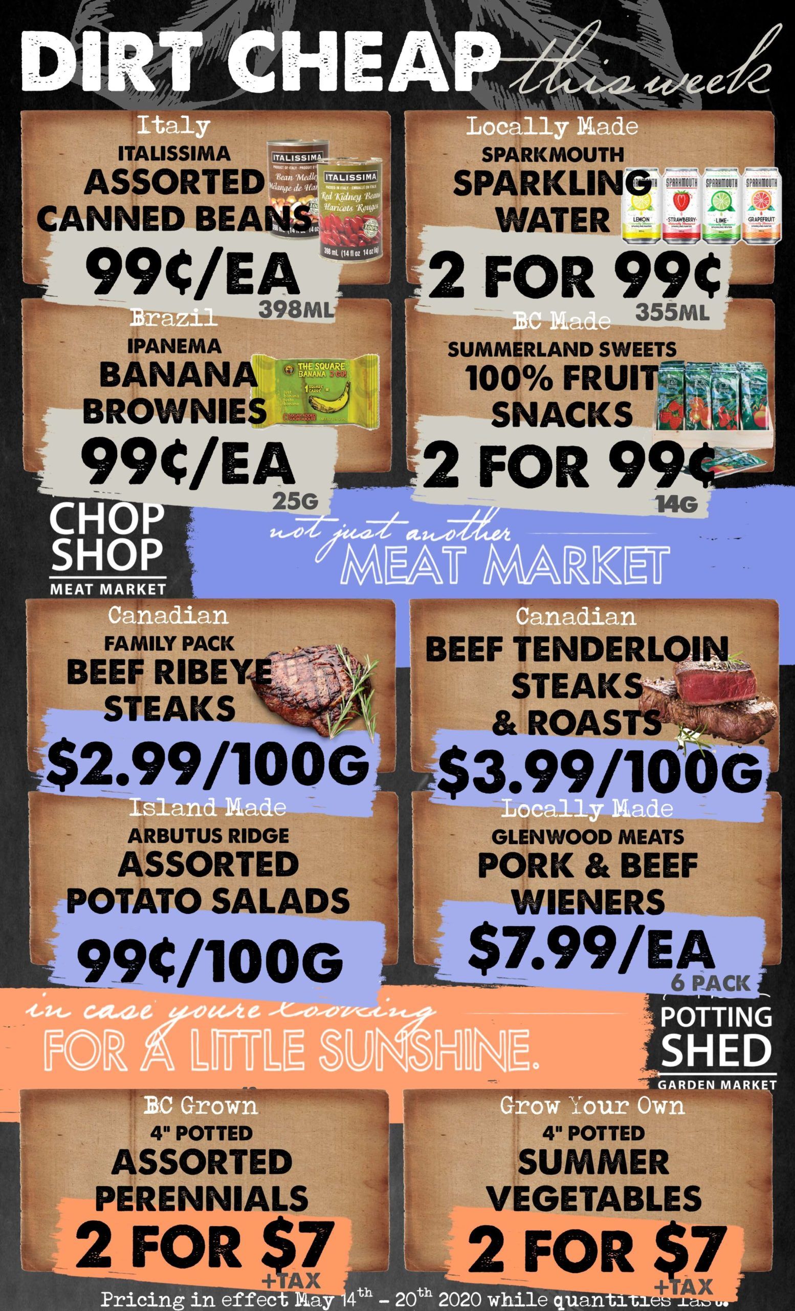 The Root Cellar Flyer May 14 to 20