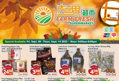 Farm Fresh Supermarket Flyer September 8 to 14