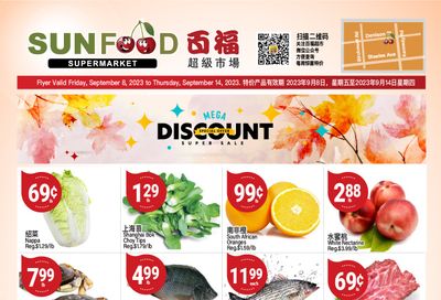 Sunfood Supermarket Flyer September 8 to 14