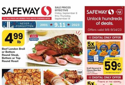 Safeway (DC) Weekly Ad Flyer Specials September 8 to September 14, 2023