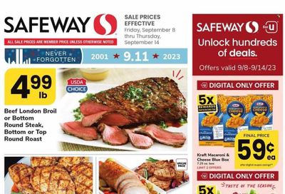 Safeway (DC) Weekly Ad Flyer Specials September 8 to September 14, 2023