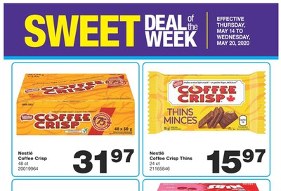 Wholesale Club (West) Sweet Deal of the Week Flyer May 14 to 20