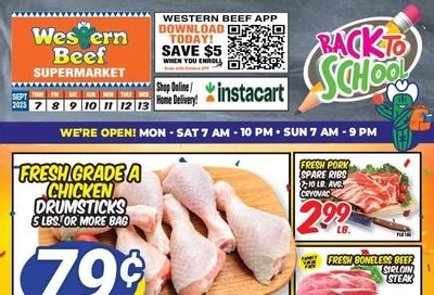 Western Beef (FL, NY) Weekly Ad Flyer Specials September 7 to September 13, 2023