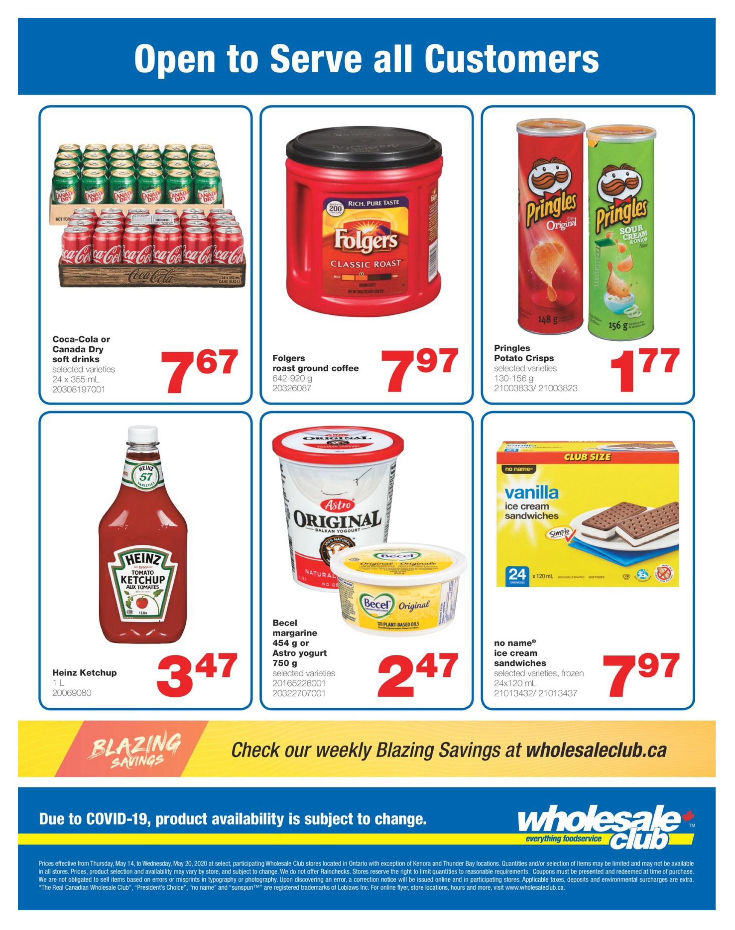 Wholesale Club (ON) Sweet Deal of the Week Flyer May 14 to 20
