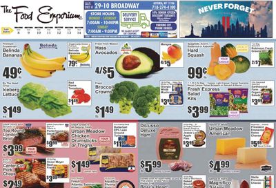 The Food Emporium (NY) Weekly Ad Flyer Specials September 8 to September 14, 2023
