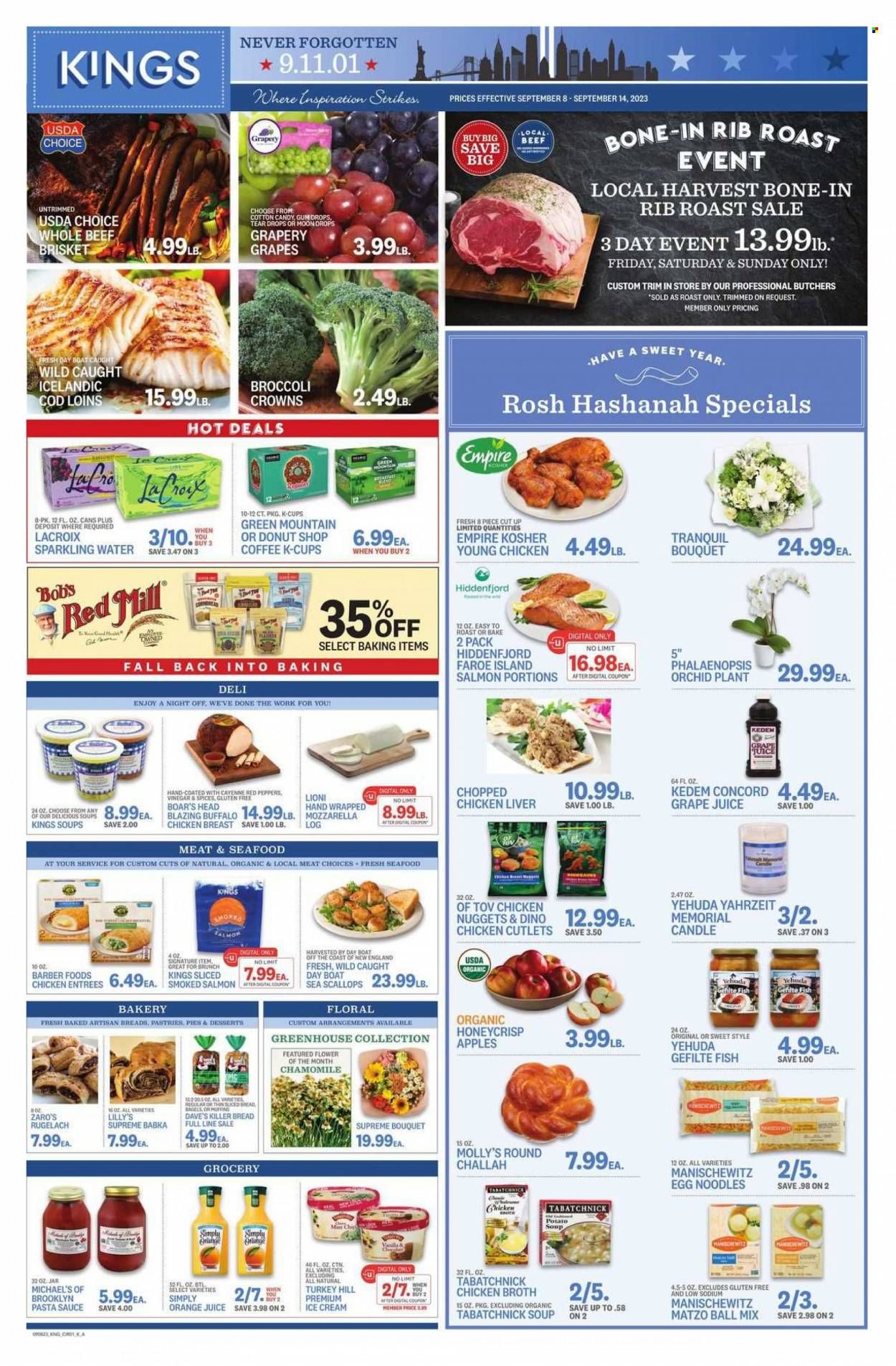 Kings Food Markets (CT, NJ, NY) Weekly Ad Flyer Specials September 8 to September 14, 2023