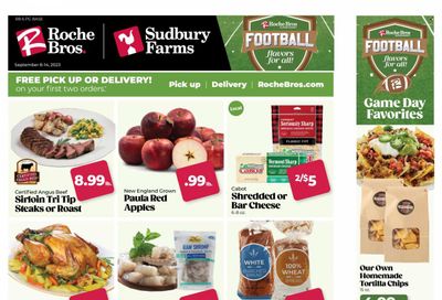 Roche Bros. (MA) Weekly Ad Flyer Specials September 8 to September 14, 2023