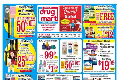 Discount Drug Mart (OH) Weekly Ad Flyer Specials September 13 to September 19, 2023
