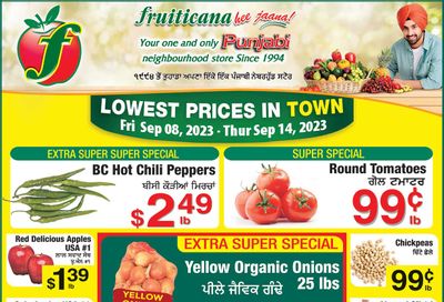 Fruiticana (Chestermere) Flyer September 8 to 14