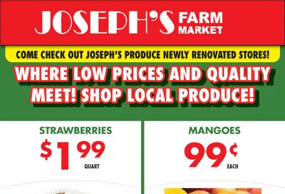 Joseph's Farm Market Flyer September 9 to 15