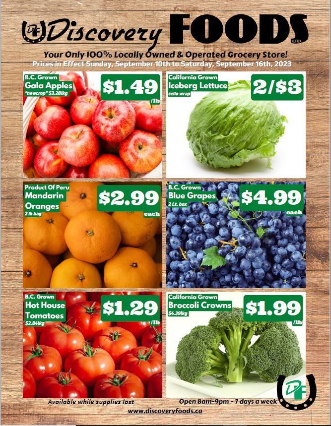 Discovery Foods Flyer September 10 to 16