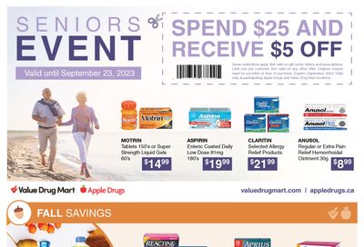 Value Drug Mart Flyer September 10 to 23