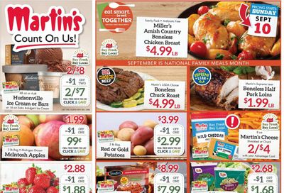 Martin’s (IN, MI) Weekly Ad Flyer Specials September 10 to September 16, 2023