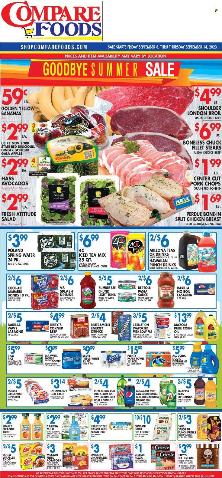 Compare Foods (CT, MD, NC, NJ, NY, RI) Weekly Ad Flyer Specials September 8 to September 14, 2023
