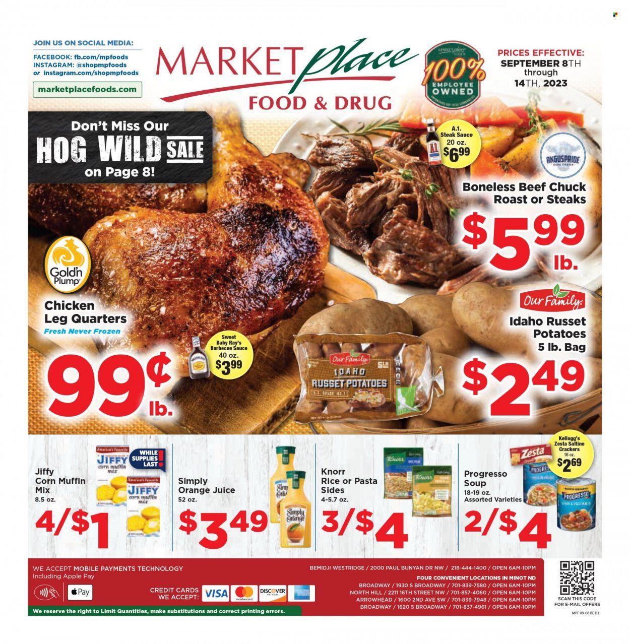Marketplace Foods (MN) Weekly Ad Flyer Specials September 8 to September 14, 2023