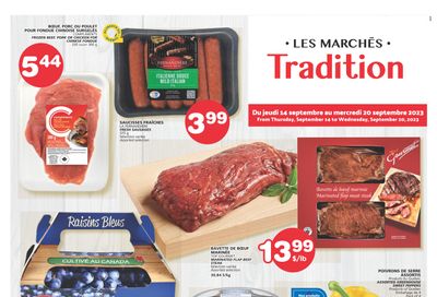 Marche Tradition (QC) Flyer September 14 to 20