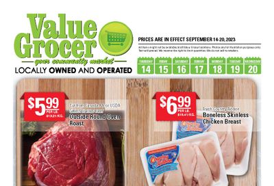 Value Grocer Flyer September 14 to 20