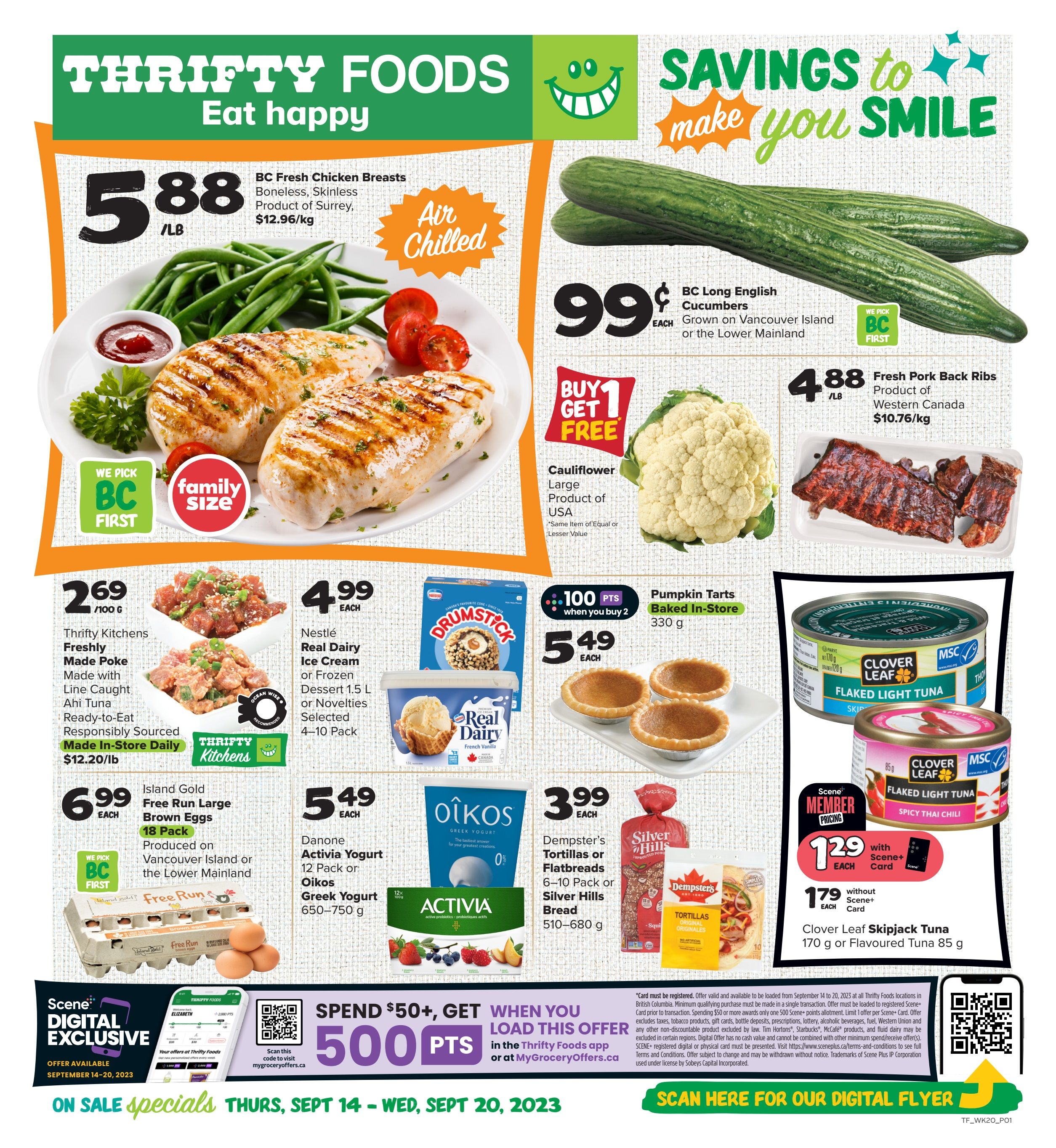 Thrifty food discounts