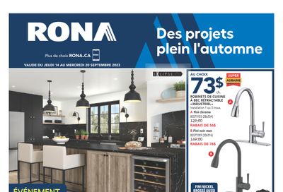 Rona (QC) Flyer September 14 to 20