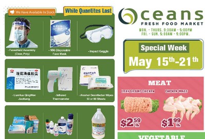 Oceans Fresh Food Market (Brampton) Flyer May 15 to 21