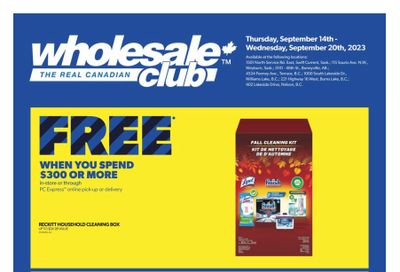 Real Canadian Wholesale Club Flyer September 14 to 20