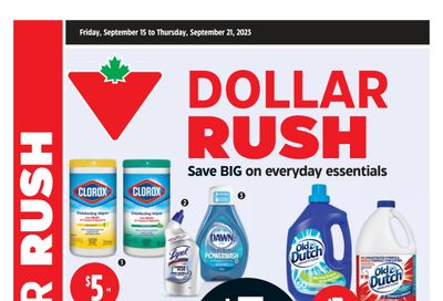 Canadian Tire (West) Flyer September 15 to 21