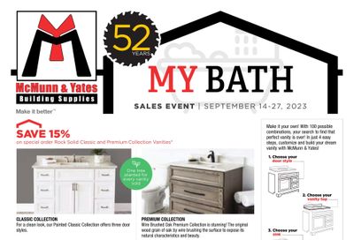 McMunn & Yates Building Supplies Flyer September 14 to 27