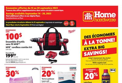 Home Hardware (QC) Flyer September 14 to 20