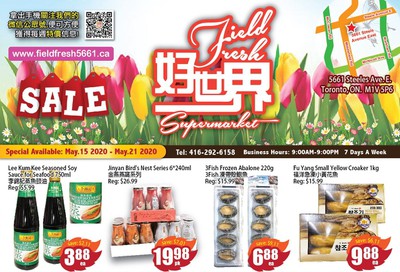 Field Fresh Supermarket Flyer May 15 to 21