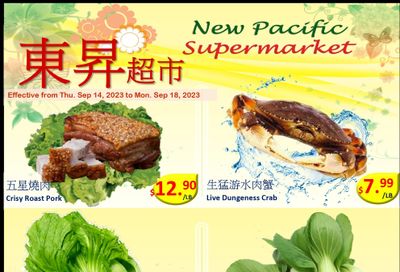 New Pacific Supermarket Flyer September 14 to 18