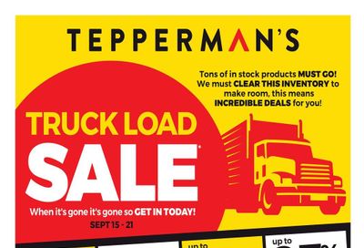 Tepperman's Flyer September 15 to 21