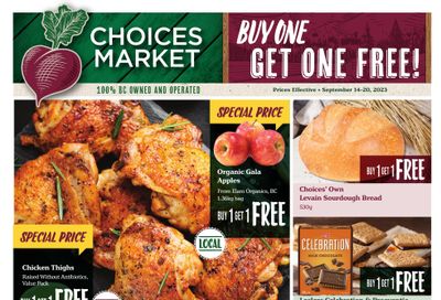 Choices Market Flyer September 14 to 20