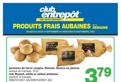 Wholesale Club (QC) Fresh Deals of the Week Flyer September 14 to 20