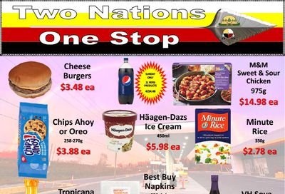 Two Nations One Stop Flyer September 15 to 21