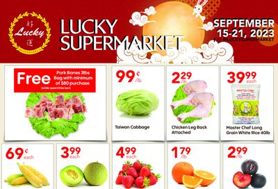 Lucky Supermarket (Winnipeg) Flyer September 15 to 21