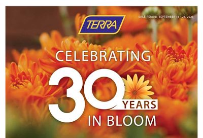 Terra Greenhouses Flyer September 15 to 21